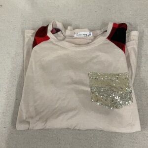 EUC woman’s long sleeve Southern stitch shirt